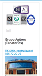 Mobile Screenshot of grupoaguero.net